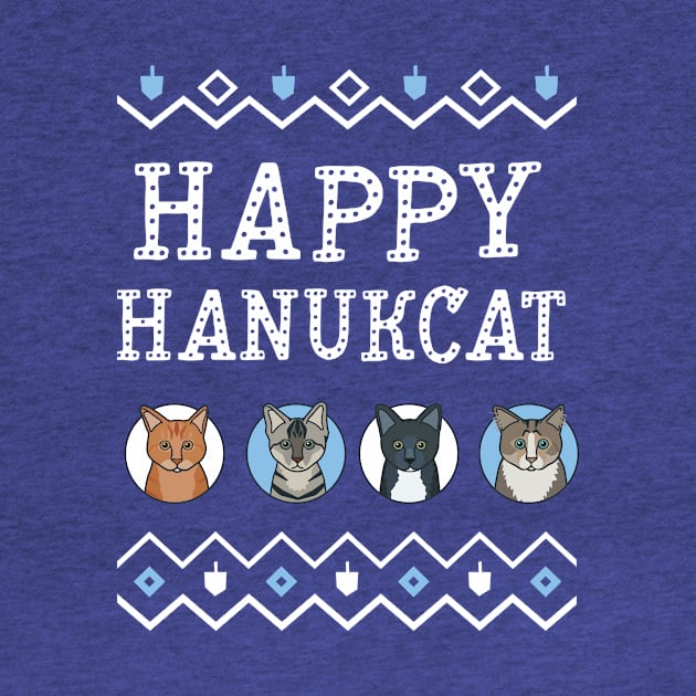 Happy Hannukat by bestcatshrirts